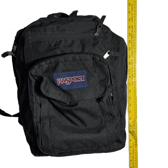 JanSport Black Backpack - Picture 6 of 8